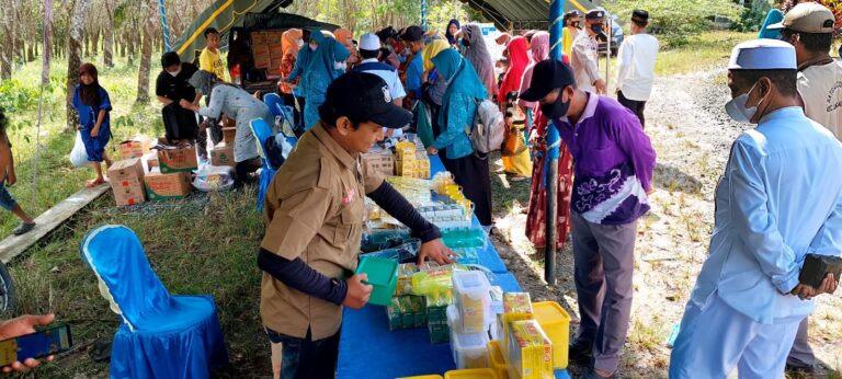 Akhiri Operasi Pasar Ramadhan, Pemkab Tanbu Gelar di Desa Sumber Makmur Sungai Loban
