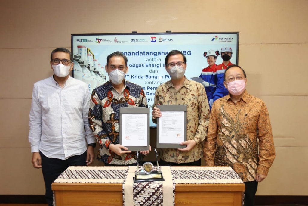 Subholding Gas Pertamina Salurkan Gaslink Di Rest Area Km 72A, Dukung Kelancaran Arus Mudik 2022