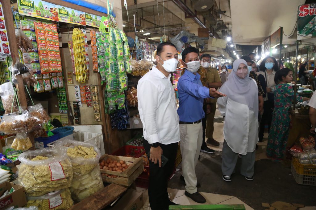 Jaga Kenyamanan Aktivitas Ekonomi, Pemkot Surabaya Terus Kembangkan Pasar Tradisional