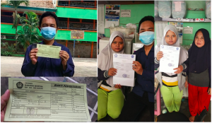 KTM Bantu Cicil Tunggakan Biaya Sekolah Siswi SMK Tak Mampu di Tambak Asri