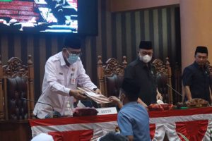 DPRD Tanah Bumbu Gelar Rapat Paripurna Dua Raperda