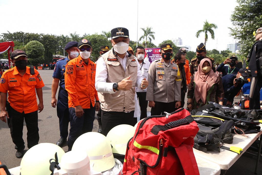 Hari Kesiapsiagaan Bencana, Pemkot Surabaya Gelar Apel hingga Simulasi Penanganan Bencana