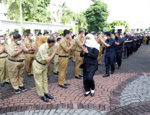 Gubernur Khofifah Optimistis Produktivitas ASN Tinggi di Bulan Ramadhan 1443 H