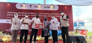 Pasar Modal Indonesia Beri Bantuan 4 Ambulans Laut Untuk Melayani Masyarakat