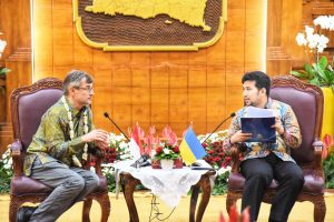 Sambut Dubes Ukraina, Emil Harap Hubungan Jatim-Ukraina Datangkan Mutual Benefit