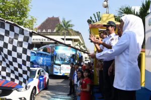 Gubernur Khofifah Fasilitasi Warga Jatim Mudik Bareng Gratis Bisa Daftar Mulai Besok, Kamis (21/4)