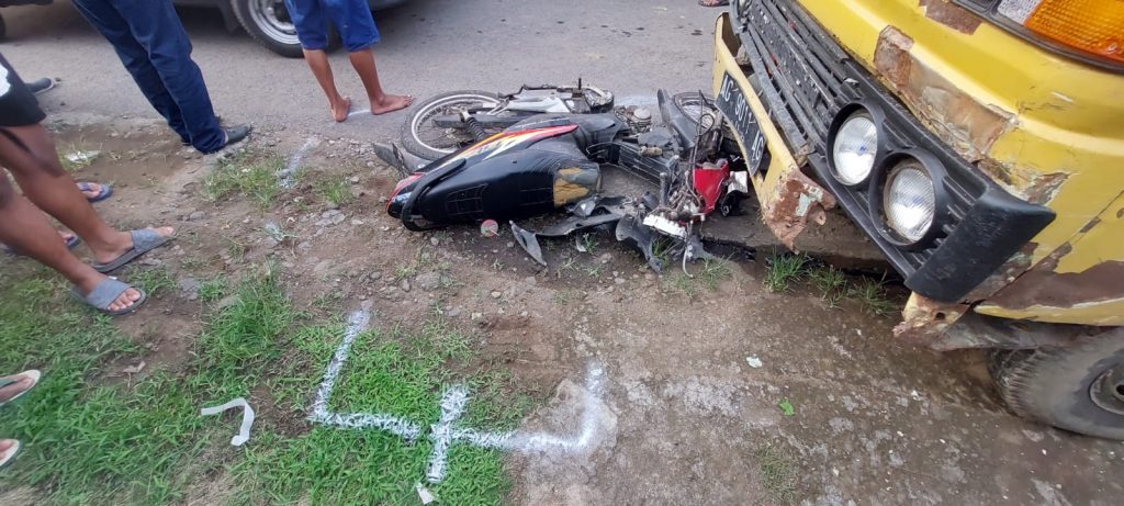 Tabrak Dump Truck, Bocah 13 Tahun di Kecamatan Mojo Kediri Meregang Nyawa