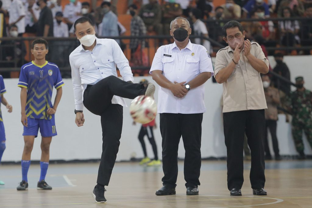 Peringati HKJS ke 729, Pemkot Surabaya Buka Kejuaraan Futsal Perebutkan Piala Wali Kota 