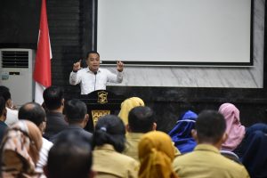 Wali Kota Eri Cahyadi Buka Pelatihan Pendataan Data Terpadu Masyarakat, Sasar Warga Menengah ke Bawah