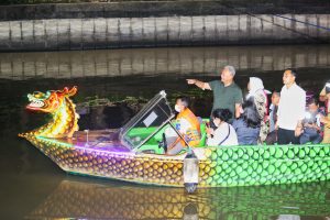 Tawarkan Destinasi Wisata  Romantis, Pemkot Surabaya Padukan Sungai Kalimas dengan Potensi Disekitarnya