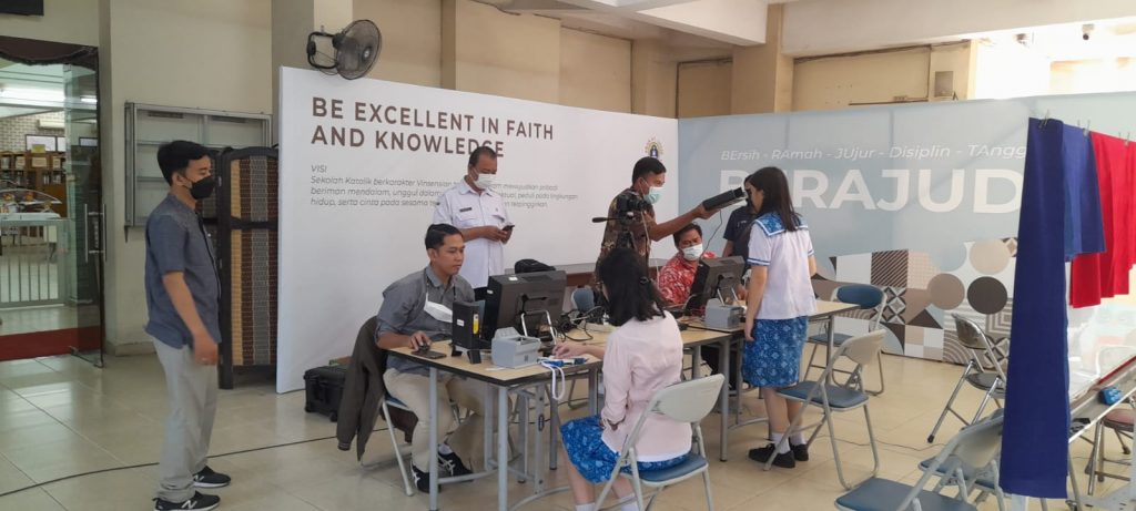 Dispendukcapil Surabaya terus Masifkan Layanan “Goes to School dan Goes to Kampung”