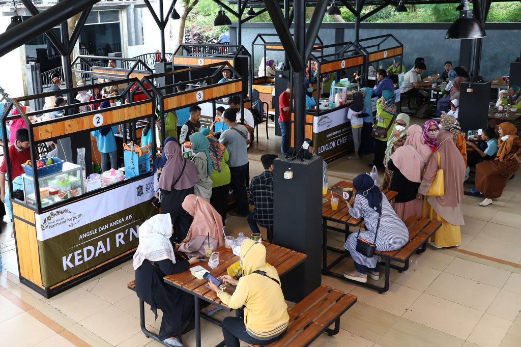 Pasca 3 Tahun Mangkrak Tak Beroperasi, Pasar Wisata Harmoni Keputih Surabaya Makin Kekinian