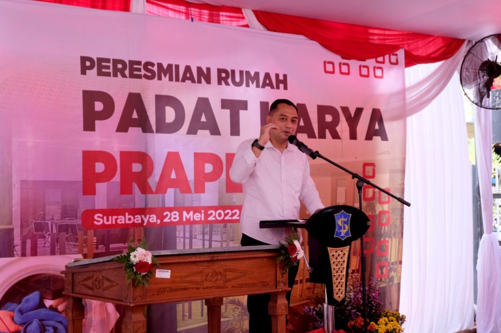 Manfaatkan Aset Pemkot Surabaya, Rumah Padat Karya Prapen Serap 106 Tenaga Kerja MBR