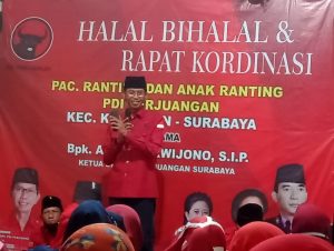 Kuatkan Soliditas, Kader PDIP Kenjeran Bahas Berbagai Problem Masyarakat
