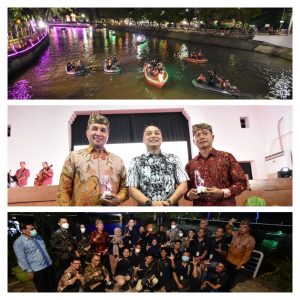 Sambut Peserta Muhibah Budaya Jalur Rempah 2022, Wali Kota Eri Cahyadi Ajak Nikmati Wisata Perahu Air Kalimas