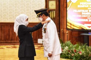 Gubernur Khofifah Ajak Bupati dan Wabup Pamekasan Percepat Program Penyejahteraan Masyarakat