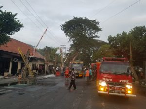 Gudang Logistik Samapta Polresta Kediri Terbakar, Ini Penyebabnya