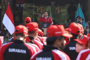 Target Pertahankan Juara Umum, Wali Kota Eri Cahyadi Lepas 794 Atlet ke Porprov Jatim 2022