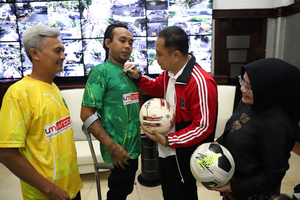Wali Kota Eri Cahyadi Bangga, Penyandang Disabilitas Surabaya Tampil di Kejuaraan Dunia