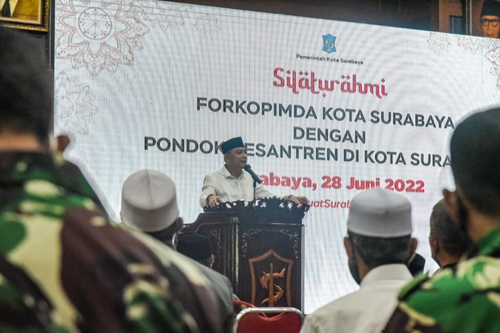 Cegah Radikalisme, Wali Kota Eri Cahyadi Gandeng Ponpes se-Surabaya