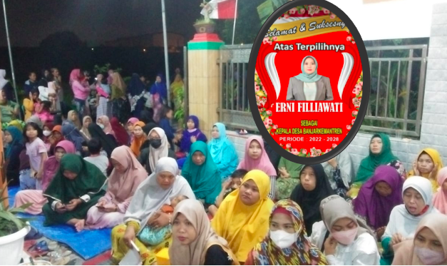 Singkirkan 4 Kandidat, Erni Filliawati Terpilih Menjadi Kades Banjar Kemantren Sidoarjo