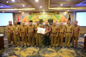 Bahas Isu Strategis Sekaligus Tingkatkan Kerjasama, APKASI Kalsel Rakor Bersama Kepala Daerah