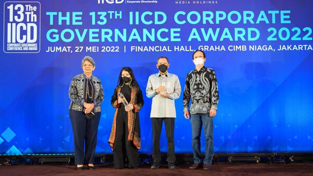 SIG Raih Best Right of Shareholders 13th IICD Corporate Governance Award 2022