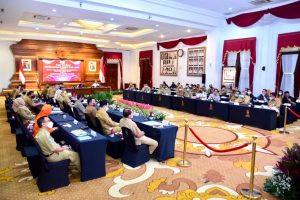 Rakor RKPD 2023 , Gubernur Khofifah Minta  OPD Dan BUMD Aktif Maksimalkan Sumber Pendapatan Daerah Baru Bagi Jatim