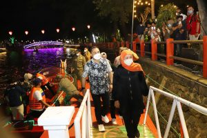 Resmikan Wisata Air Kalimas, Wali Kota Eri Cahyadi Yakin Bisa Jadi Primadona Wisata di Surabaya