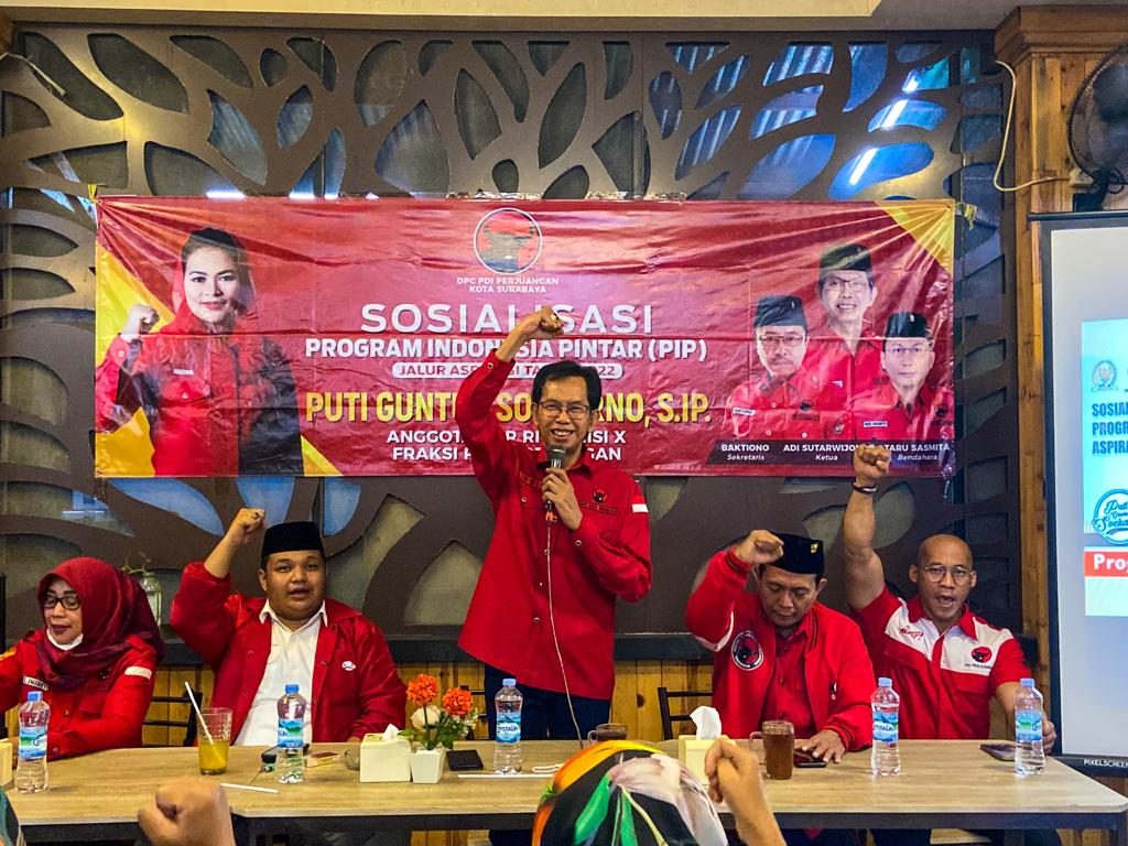 Sosialisasi Bea Siswa PIP, Kader PDIP Surabaya: Lahirkan Generasi Cakap Iptek di Masa Depan