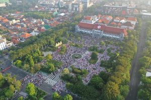 Salat Idul Adha 1443 Hijriah Kembali Digelar di Taman Surya Balai Kota Surabaya