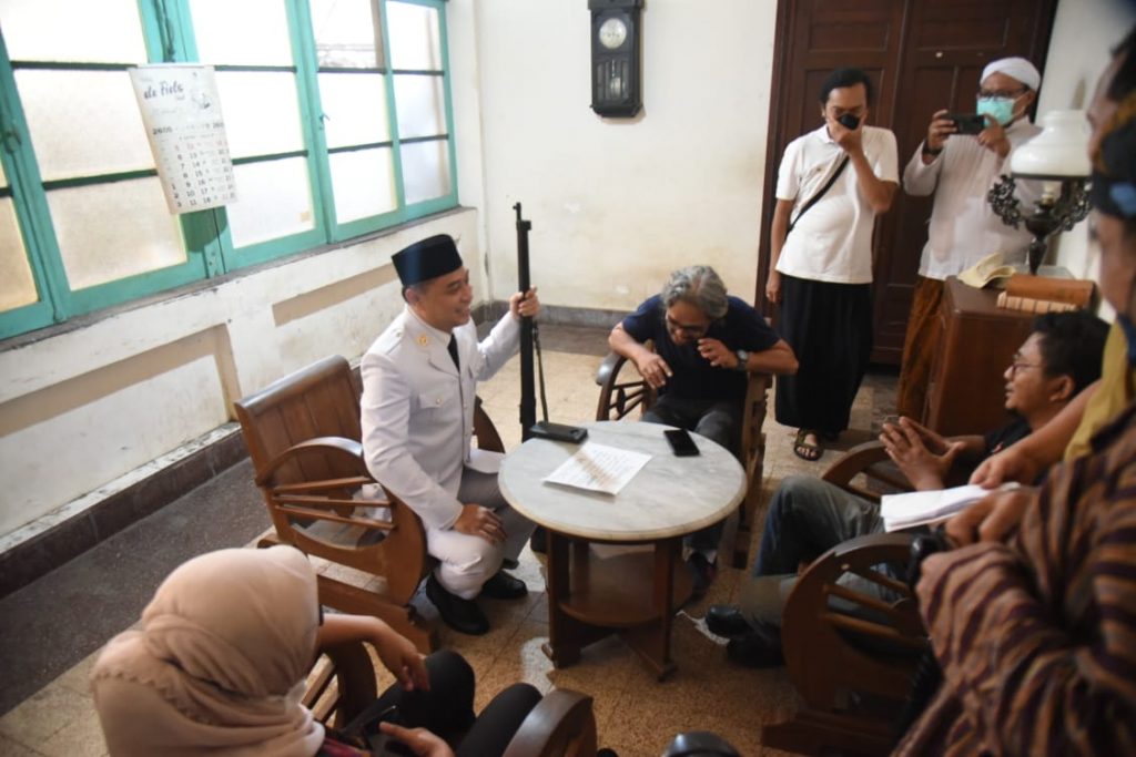 Perankan Sosok Presiden Pertama RI Sukarno, Wali Kota Eri Cahyadi Mengaku Gugup dan Merinding