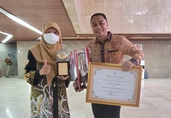 Surabaya 7 Kali Berturut-turut Raih Penghargaan Nirwasita Tantra, Wali Kota Eri Cahyadi: Saya Dedikasikan untuk Warga
