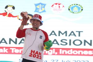 Wali Kota Eri Cahyadi Mendongeng di Gebyar Hari Anak Nasional