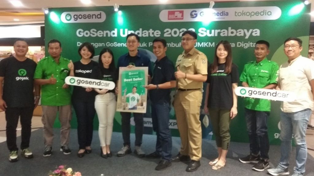 Dukung  Pertumbuhan UMKM di Surabaya, GoSend Luncurkan Layanan GoSend Car dan Buku Kiat Jitu Jadi Best Seller