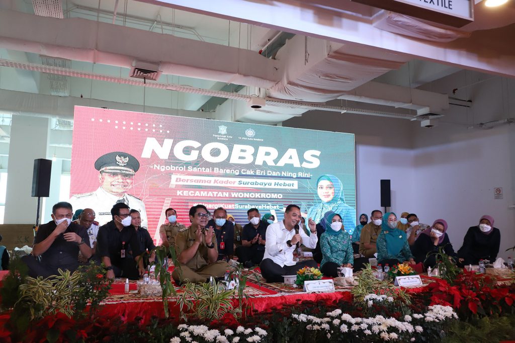 Wali Kota Eri Cahyadi Fokus Tuntaskan Kemiskinan bersama Kader Surabaya Hebat
