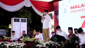 Wali Kota Eri Cahyadi Sampaikan Pesan Bung Karno Lewat Audio di Malam Tasyakuran