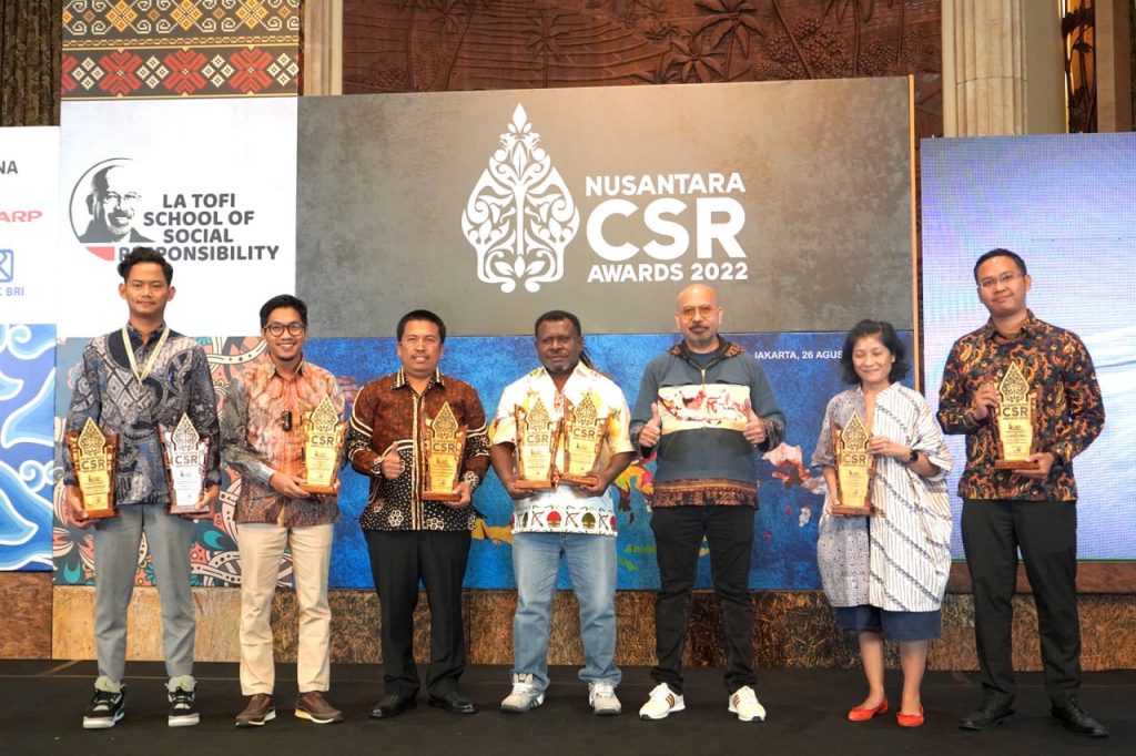 SIG Raih Lima Penghargaan dalam Ajang Nusantara CSR Awards 2022 The La Tofi School of Social Responsibility