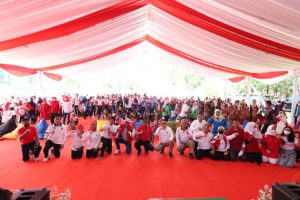 Sekdaprov Jatim Hadiri Puncak Peringatan HAN Provinsi Jawa Timur