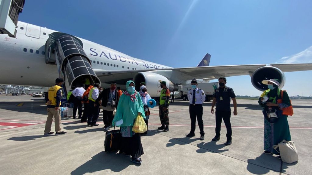 Penerbangan Haji Selesai, 16 Ribu Jemaah Haji Telah Tiba Di Bandara Juanda
