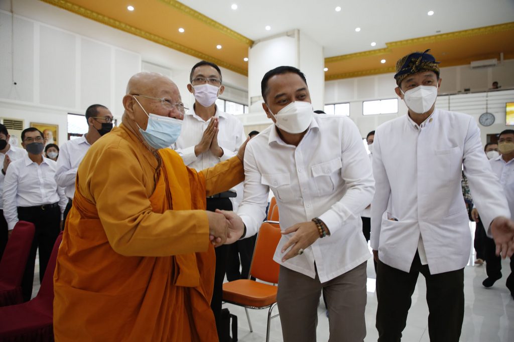 Lantik PC Persatuan Umat Buddha Indonesia – Surabaya, Wali Kota Eri Cahyadi Ajak Perkuat Toleransi