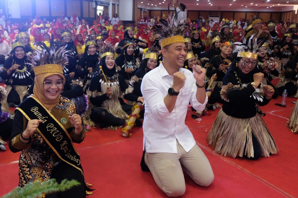 Wali Kota Eri Cahyadi Ingin Bunda Paud Bersatu Cerdaskan Anak-Anak di Surabaya
