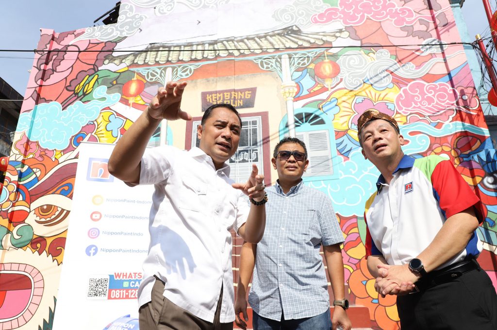 Wali Kota Eri Cahyadi Sulap Kya-kya Surabaya seperti Kampung Pecinan di Tiongkok