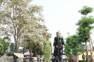 Gubernur Khofifah Ajak Masyarakat Nikmati Suasana Jalan ala Negeri Sakura