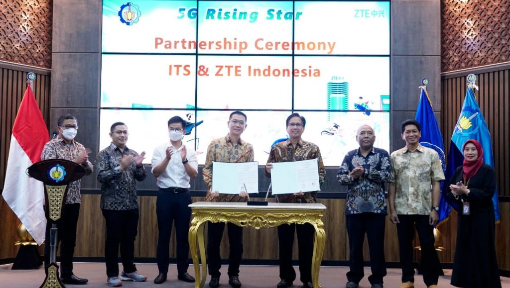 Pertama di Indonesia, ITS Digandeng PT ZTE Dukung Pengembangan Telekomunikasi