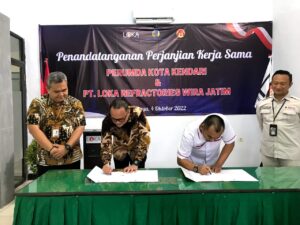 PT LOKA Jalin Kerjasama Bisnis dengan Perumda Kota Kendari