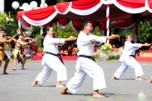 Peringatan Hari Sumpah Pemuda Di Balai Kota, 38 Komunitas Perguruan Bela Diri  Siap Jaga Surabaya
