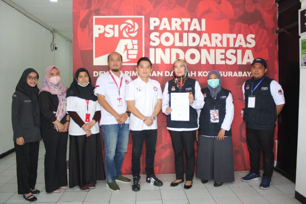 Ketua DPD PSI Surabaya: Memenuhi syarat untuk pemilu 2024