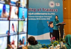 Upaya Tekan Stunting, Arumi Buka ToT Bagi PKK Kolaborasi Bersama Frisian Flag Indonesia