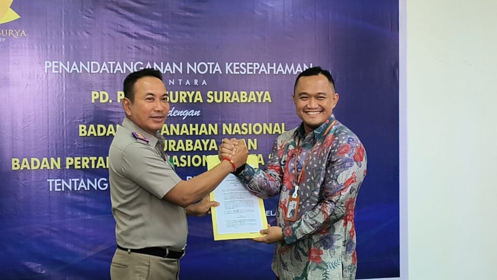 Amankan Aset Negara, PD Pasar Surya Gandeng BPN Surabaya
